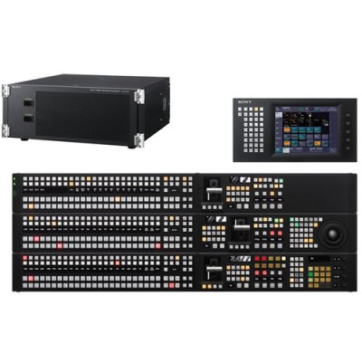 سوییچر-و-کنترل-پنل-تولید-Sony-MVS-6530PAC-HD---SD-Multi-format-Switcher-with-3-M-E-Control-Panel